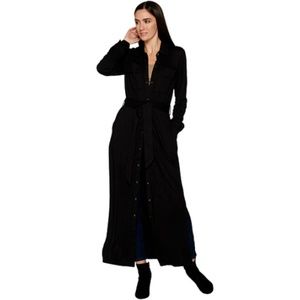 G.I.L.I. Regular Peached Knit Duster With Pockets